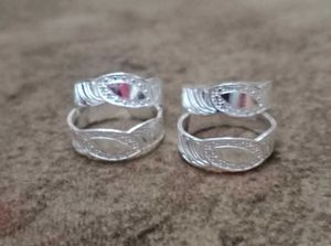 Pure Silver Toe Rings