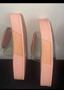 Rhinestone Embellished Flatform Heels