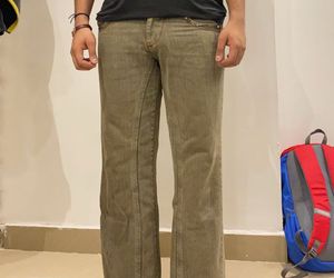 Vintage Wash Denim Jeans
