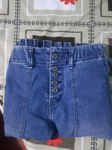Cute Denim Button jeans