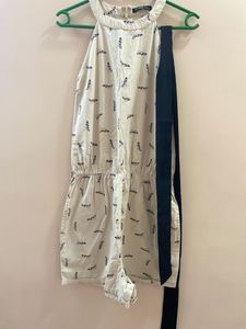 On Bumper Sale Playsuit With Belt