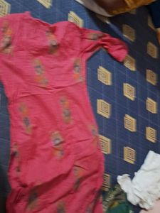 Floral Print Kurta