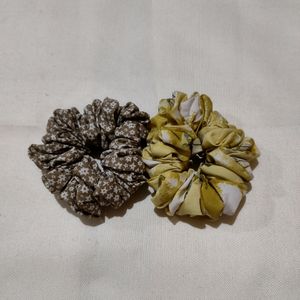 Scrunchies Combo Of 2