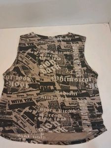 Graphic Print Tank Top