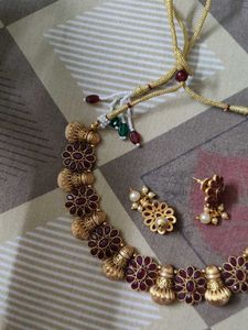 Red Jewellery Set