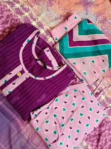 Purple Women&#39;s Kurta set