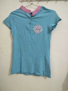 Stylish Blue T-Shirt