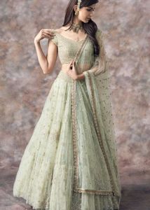 Gorgeous Mint Green Lehenga