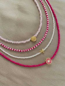 Four Layered Beaded Korean Necklaces
