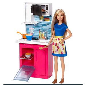 Original Barbie Kitchen Set (Bought In DUBAI)