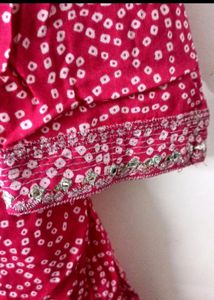 Pink Kurta.