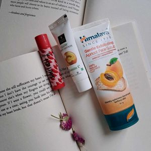 3 Combo Skincare PRODUCTS Himalaya Scrub & More