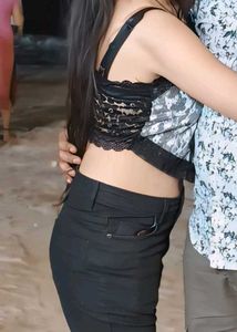 Stylish Black Jeans &amp; Top