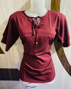 Maroon Top