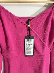 Tokyo Talkies Magenta Top