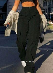 Black Cargo Pants