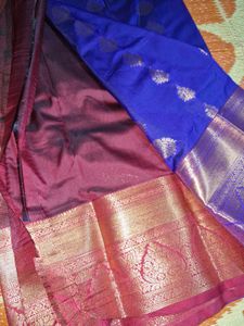 Elegant Purple Silk Saree