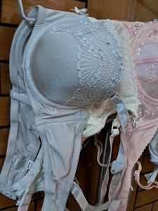 Combo  Of  Four Imported Fabric Bra