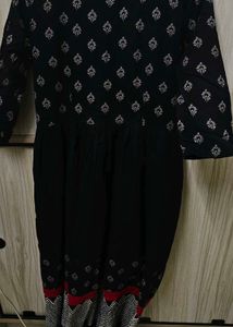 Elegant Black Kurta