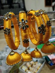 Bangles With Jumkas