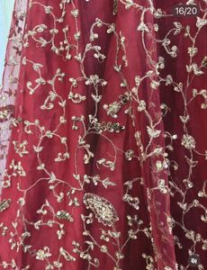 zardozi work lehenga