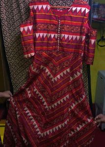 Ethnic Cut Out Gown