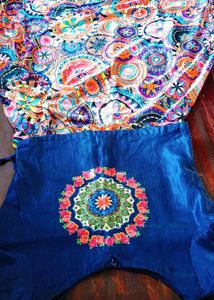 Multicolored Splashy Lehenga