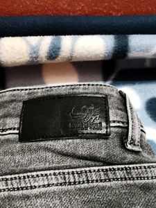 Grey Denim Jeans
