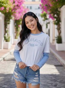 Zudio Stylish White Graphic Tee