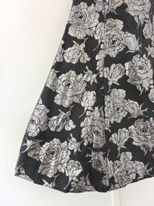 Floral Strapless Dress