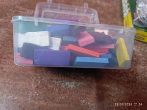 Colorful Wooden Dominoes(more Than 50 Pieces)