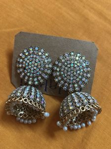 Sparkling Jhumka Earrings