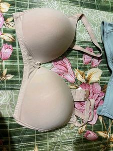 Comfortable Beige Bra
