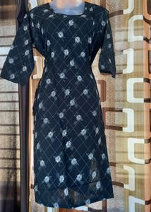 New Black Color Kurta Pack Of 1