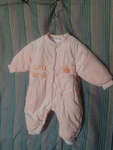 Cute Bear Baby Onesie