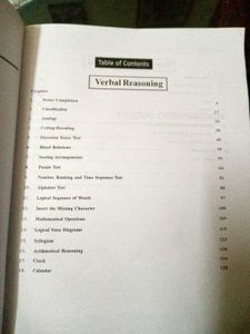 Mental Ability And Logical Reasoning Book