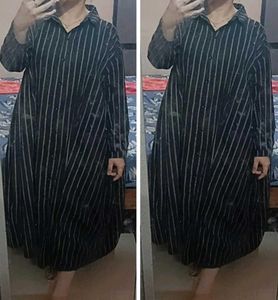 THICK SHIRT DRESS