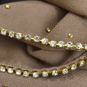 stone Work Hijab For Wedding