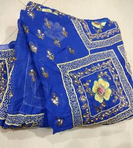Embroidery Saree - Party Wear