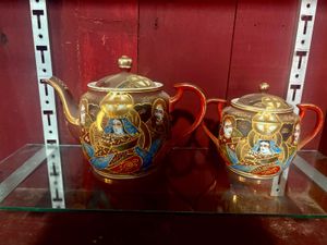 Vintage Japanese Porcelain Ceramic Antique Set