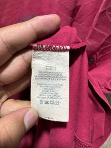 Armani Exchange Red Short Sleeves TShirt