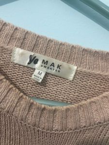 Peach Sweater For Winters