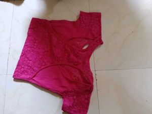Pink Lace Blouses combo offer