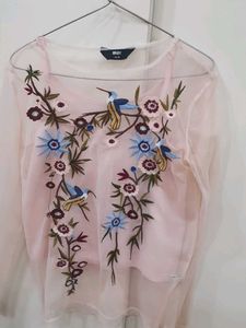 Floral Embroidered Top