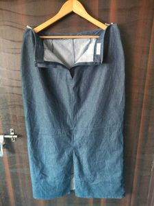Denim  long Skirt