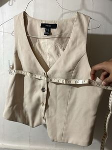 Aesthetic Beige Vest