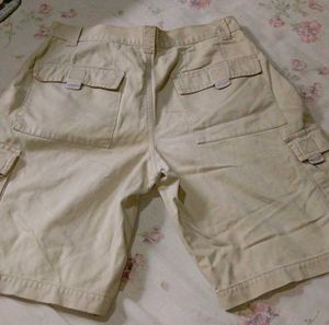 Men's Khaki Cargo Shorts