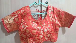 💥🆕️ Banarasi Readymade Saree Blouse