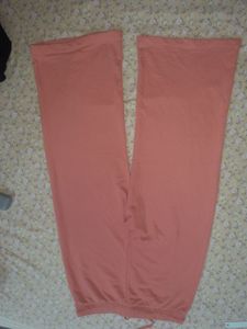 Peach Wide Leg Pants