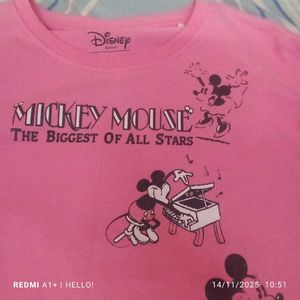 pink girls sweatshirt for winter